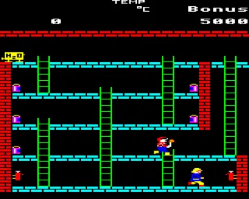 Firebug (1984)(Acornsoft) screen shot game playing